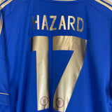 Shop 2012/13 CHELSEA HAZARD #17 E/L HOME SHIRT (XXL) ADIDAS, classic football shirts, vintage football shirts & retro soccer jerseys at Cult Kits