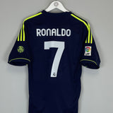 Shop 2012/13 REAL MADRID RONALDO #7 AWAY SHIRT (M) ADIDAS, classic football shirts, vintage football shirts & retro soccer jerseys at Cult Kits