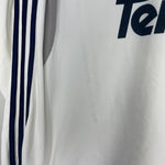 Shop 2000/01 REAL MADRID MORIENTES #9 *MATCH ISSUE* C/L HOME SHIRT (XL) ADIDAS, classic football shirts, vintage football shirts & retro soccer jerseys at Cult Kits