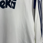 Shop 2000/01 REAL MADRID MORIENTES #9 *MATCH ISSUE* C/L HOME SHIRT (XL) ADIDAS, classic football shirts, vintage football shirts & retro soccer jerseys at Cult Kits