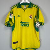 2000 REAL MADRID FIGO #10 *BNWT* PROTOTYPE SHIRT (M) ADIDAS