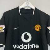 Shop 2003/05 MANCHESTER UNITED RONALDO #7 AWAY SHIRT (M) NIKE, classic football shirts, vintage football shirts & retro soccer jerseys at Cult Kits
