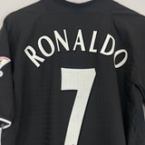 Shop 2003/05 MANCHESTER UNITED RONALDO #7 AWAY SHIRT (M) NIKE, classic football shirts, vintage football shirts & retro soccer jerseys at Cult Kits