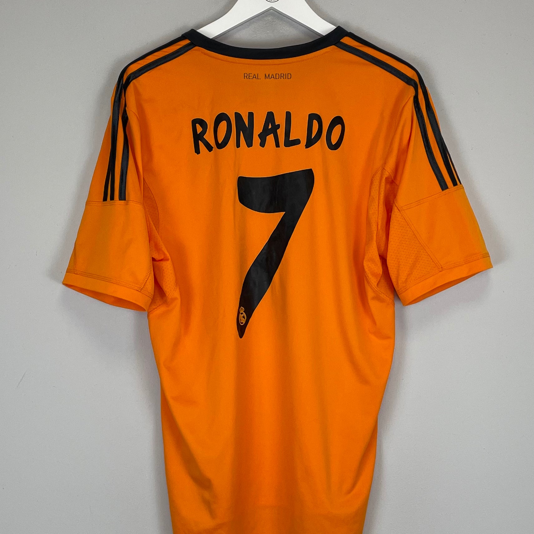 Shop 2013/14 REAL MADRID RONALDO #7 THIRD SHIRT (L) ADIDAS, classic football shirts, vintage football shirts & retro soccer jerseys at Cult Kits