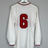 1993/94 AC MILAN BARESI #6 *MATCH WORN* SIGNED L/S AWAY SHIRT (L) LOTTO