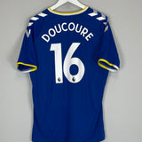 2021/22 EVERTON DOUCOURE #16 HOME SHIRT (L) HUMMEL