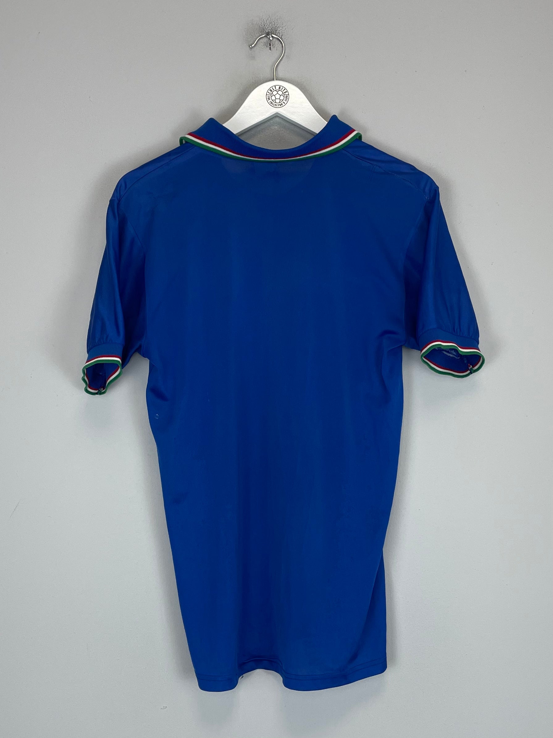 Shop 1986/90 ITALY HOME SHIRT (M) DIADORA, classic football shirts, vintage football shirts & retro soccer jerseys at Cult Kits