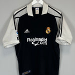 Shop 2001/02 REAL MADRID FIGO #10 AWAY SHIRT (M) ADIDAS, classic football shirts, vintage football shirts & retro soccer jerseys at Cult Kits