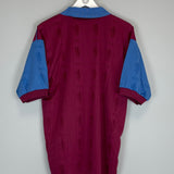 1995/97 ASTON VILLA *MINT* HOME SHIRT (L) REEBOK