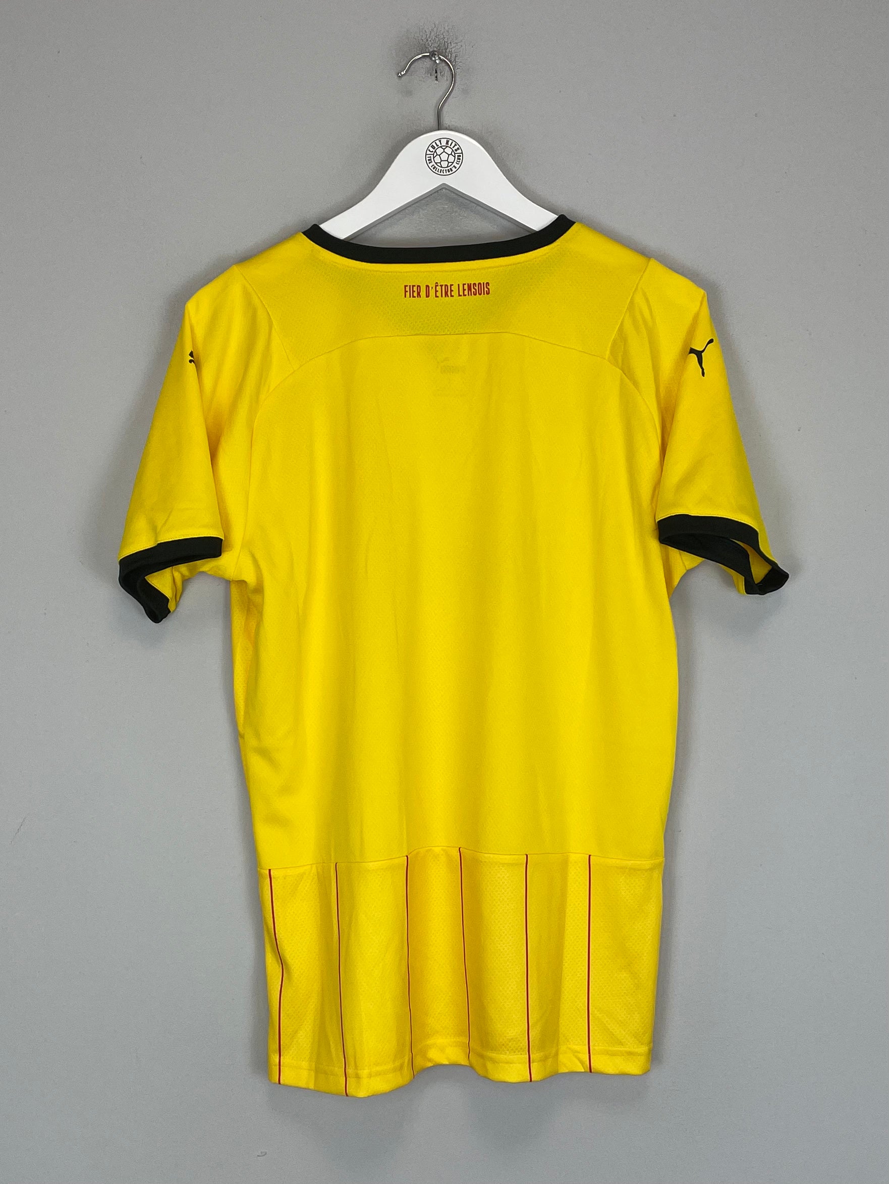Shop 2021/22 RC LENS HOME SHIRT (M) PUMA, classic football shirts, vintage football shirts & retro soccer jerseys at Cult Kits