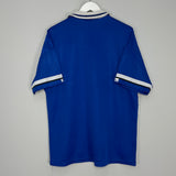 Shop 1993/95 EVERTON HOME SHIRT (L) UMBRO, classic football shirts, vintage football shirts & retro soccer jerseys at Cult Kits