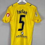 2005/06 VILLARREAL FORLAN #5 HOME SHIRT (S) PUMA