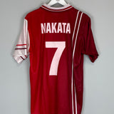 1998/99 PERUGIA NAKATA #7 HOME SHIRT (L) GALEX