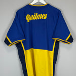 Shop 2001/03 BOCA JUNIORS HOME SHIRT (L) NIKE, classic football shirts, vintage football shirts & retro soccer jerseys at Cult Kits