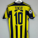 2004/06 FENERBAHCE TUNCAY #10 C/L HOME SHIRT (S) ADIDAS