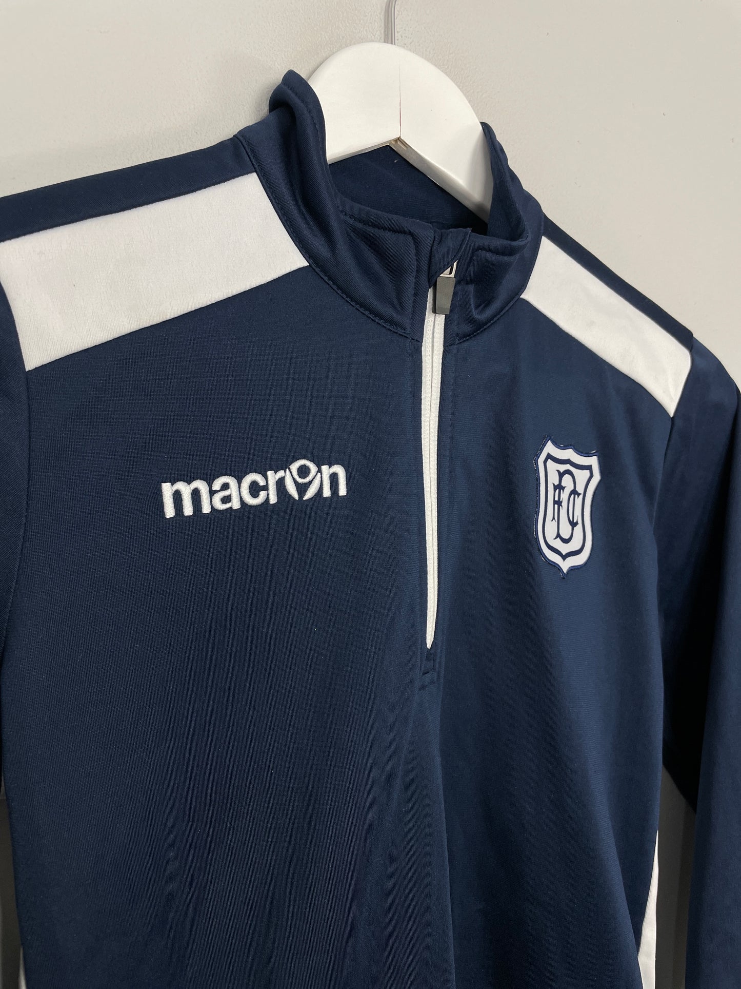 2020/21 DUNDEE FC 1/4 TRAINING JACKET (XS) MACRON