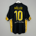 Shop 1998/00 DORTMUND MOLLER #10 AWAY SHIRT (L) NIKE, classic football shirts, vintage football shirts & retro soccer jerseys at Cult Kits