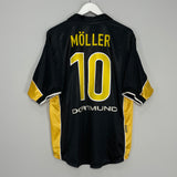Shop 1998/00 DORTMUND MOLLER #10 AWAY SHIRT (L) NIKE, classic football shirts, vintage football shirts & retro soccer jerseys at Cult Kits