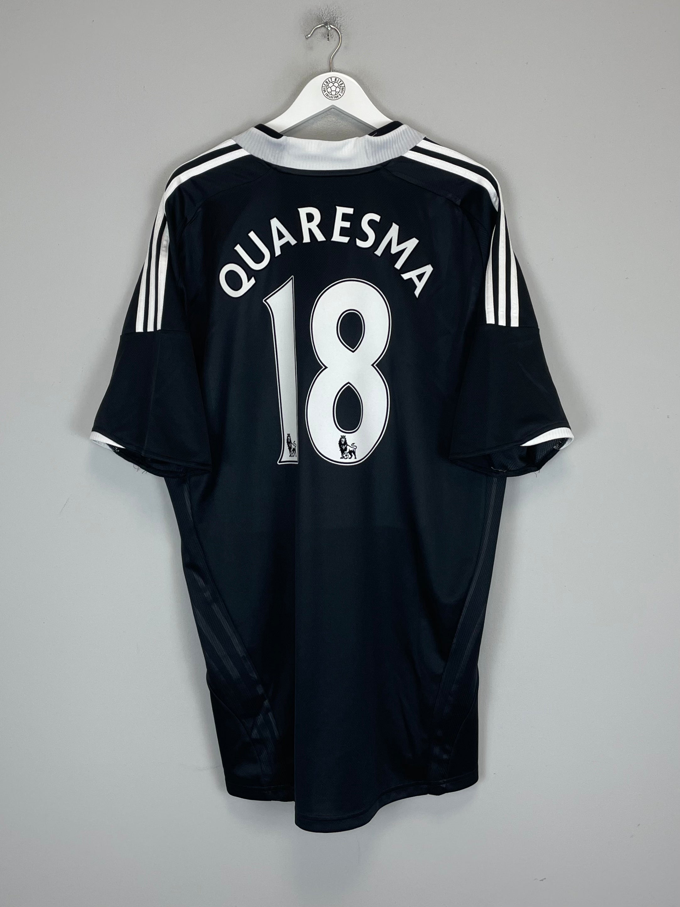 Shop 2008/09 CHELSEA QUARESMA #18 AWAY SHIRT (XXXL) ADIDAS, classic football shirts, vintage football shirts & retro soccer jerseys at Cult Kits