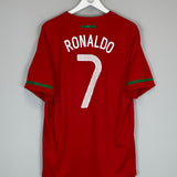 2010/11 PORTUGAL RONALDO #7 HOME SHIRT (L) NIKE