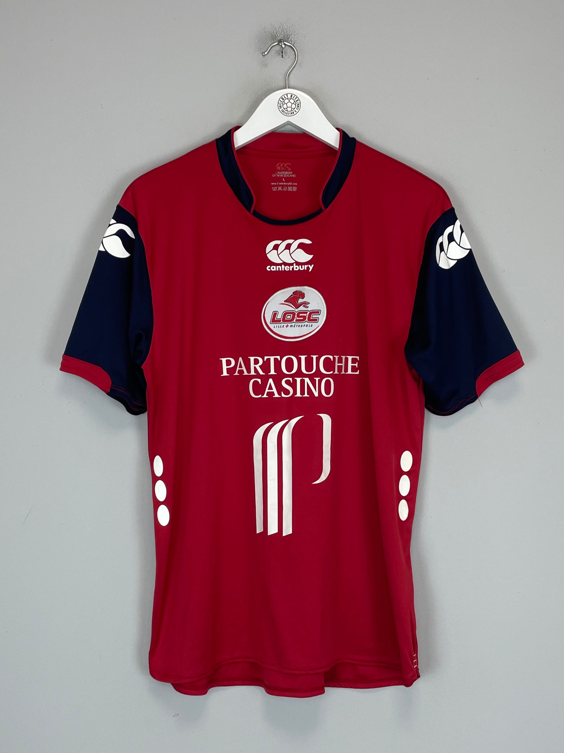 ウェア Lille LOSC 2009-10 HAZARD #26  Shirt maillot football vintage Lille 2009-2010 HOME 26 HAZARD – Football