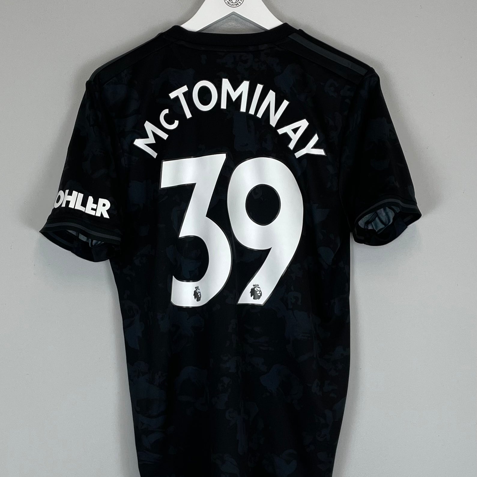Shop 2019/20 MANCHESTER UNITED MCTOMINAY #39 THIRD SHIRT (M) ADIDAS, classic football shirts, vintage football shirts & retro soccer jerseys at Cult Kits
