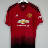 2018/19 MANCHESTER UNITED MATA #8 HOME SHIRT (L) ADIDAS