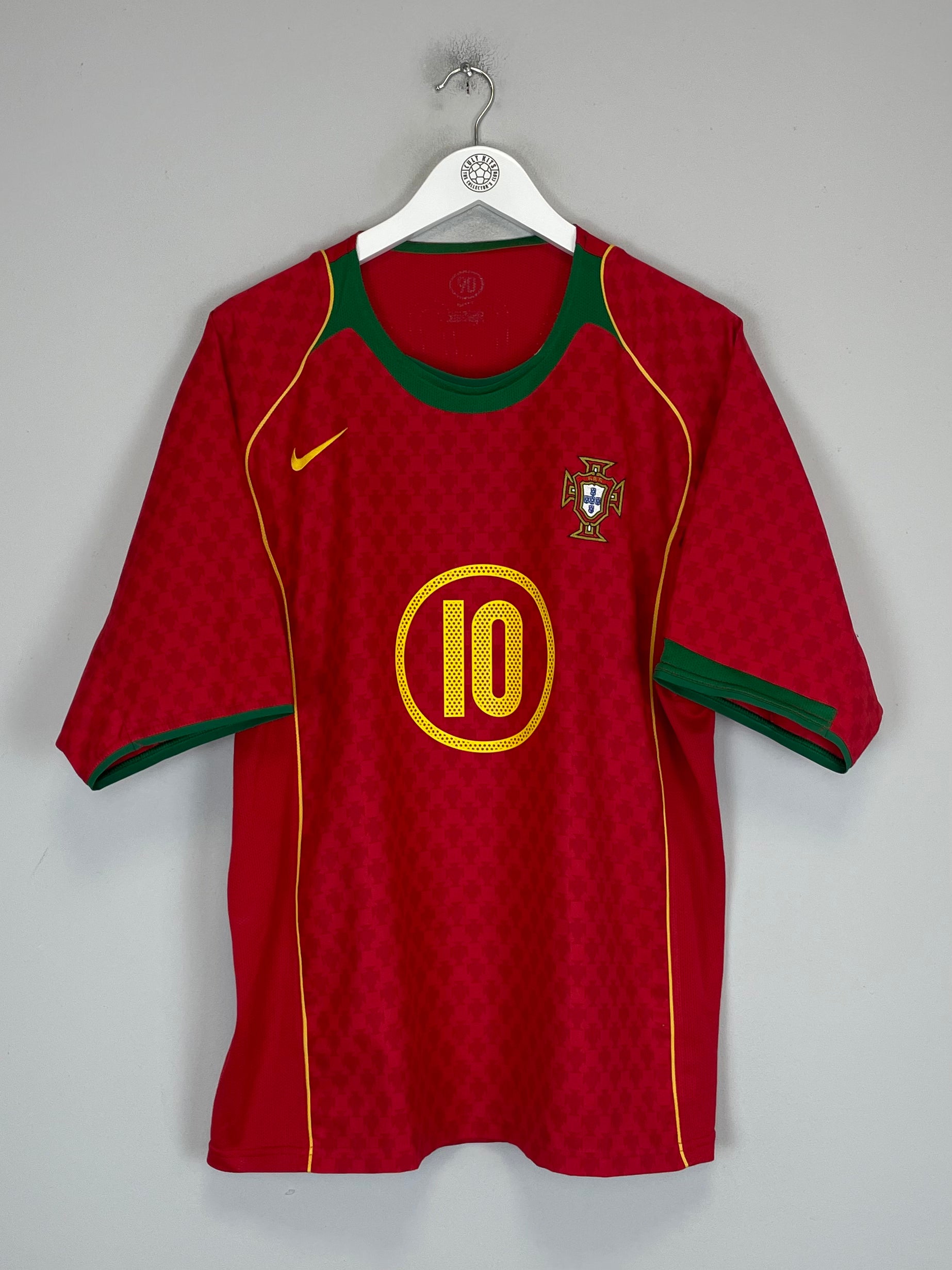 2004/06 PORTUGAL RUI COSTA #10 HOME SHIRT (XL) NIKE – Cult Kits 2004/06 PORTUGAL RUI COSTA #10 HOME SHIRT (XL) NIKE – Cult Kits