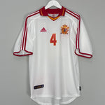Shop 2000/02 SPAIN GUARDIOLA #4 THIRD SHIRT (M) ADIDAS, classic football shirts, vintage football shirts & retro soccer jerseys at Cult Kits