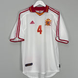 Shop 2000/02 SPAIN GUARDIOLA #4 THIRD SHIRT (M) ADIDAS, classic football shirts, vintage football shirts & retro soccer jerseys at Cult Kits