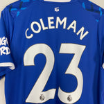 Shop 2019/20 EVERTON COLEMAN #23 HOME SHIRT (L) UMBRO, classic football shirts, vintage football shirts & retro soccer jerseys at Cult Kits
