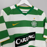 2008/09 CELTIC NAKAMURA #25 HOME SHIRT (L) NIKE