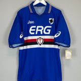 2003/04 SAMPDORIA *BNWT* HOME SHIRT (XL) ASICS