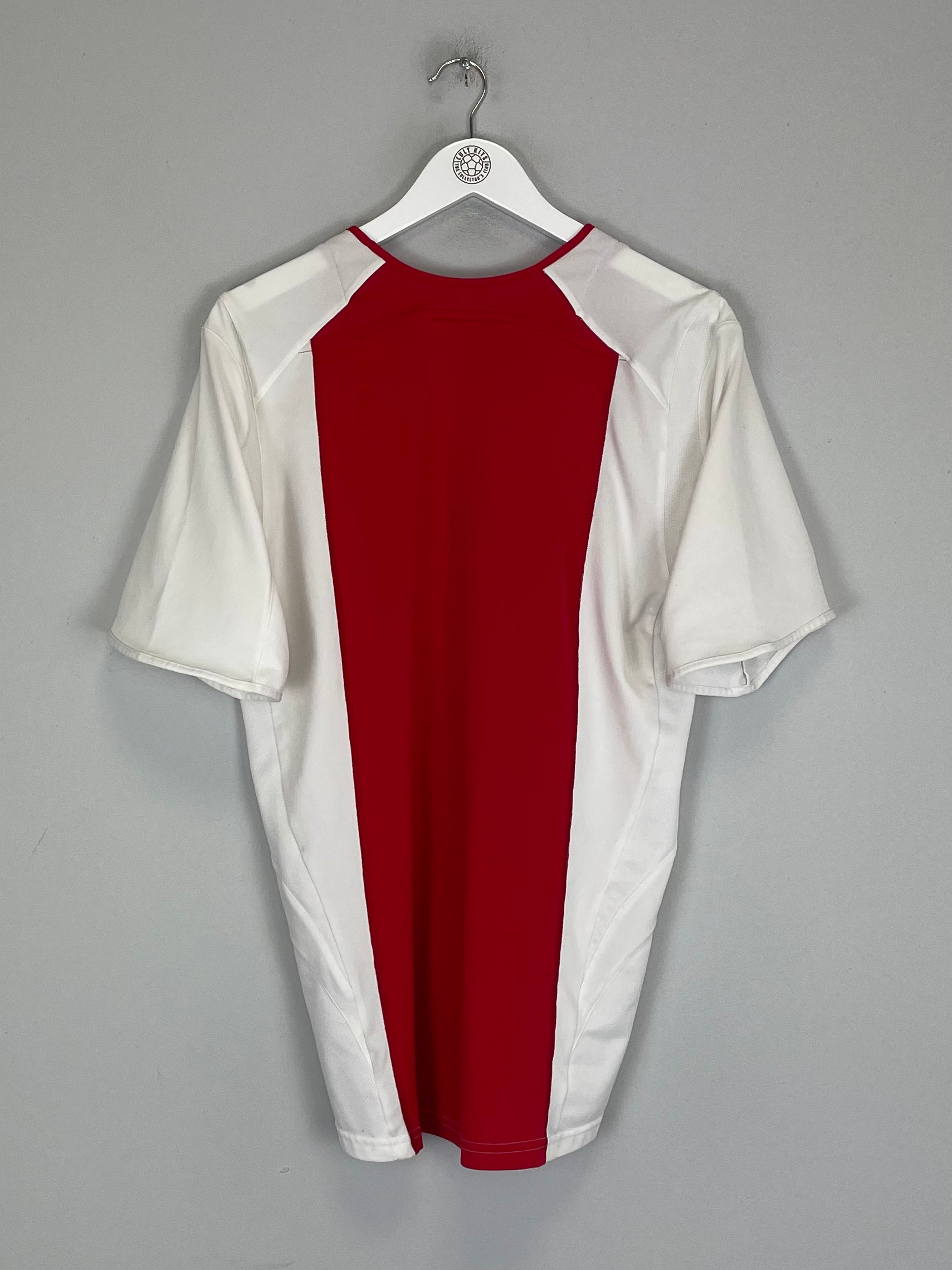 Shop 2005/06 AJAX HOME SHIRTS (M) ADIDAS, classic football shirts, vintage football shirts & retro soccer jerseys at Cult Kits