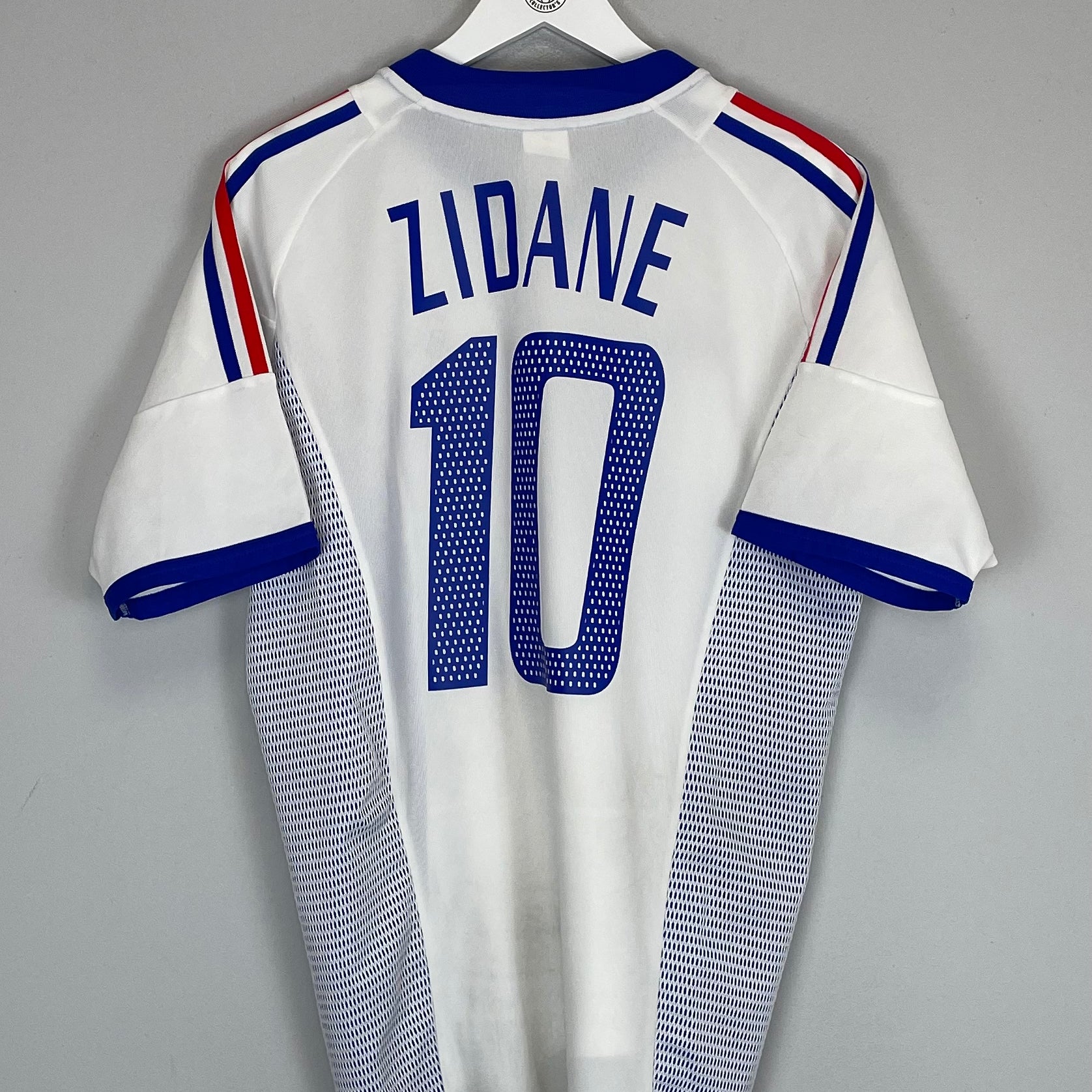 Shop 2002/04 FRANCE ZIDANE #10 AWAY SHIRT (M) ADIDAS, classic football shirts, vintage football shirts & retro soccer jerseys at Cult Kits
