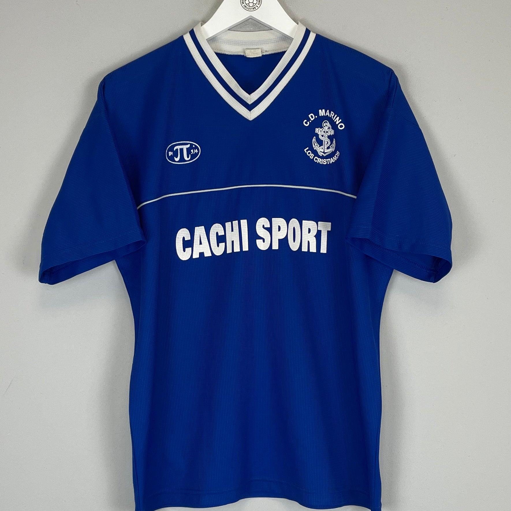 Shop 1999/01 CD MARINO LOS CRISTIANOS #11 HOME SHIRT (M) OM, classic football shirts, vintage football shirts & retro soccer jerseys at Cult Kits