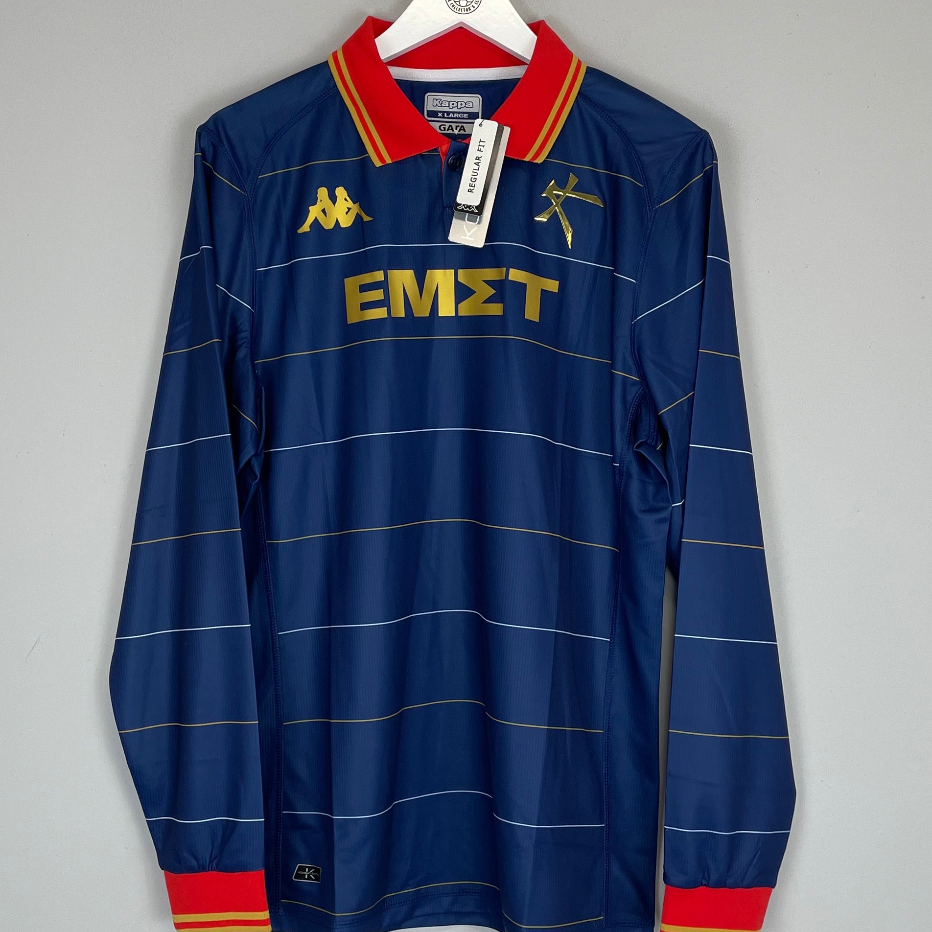 Shop 2023/24 ATHENS KALLITHEA *BNWT* L/S HOME SHIRT (XL) KAPPA, classic football shirts, vintage football shirts & retro soccer jerseys at Cult Kits