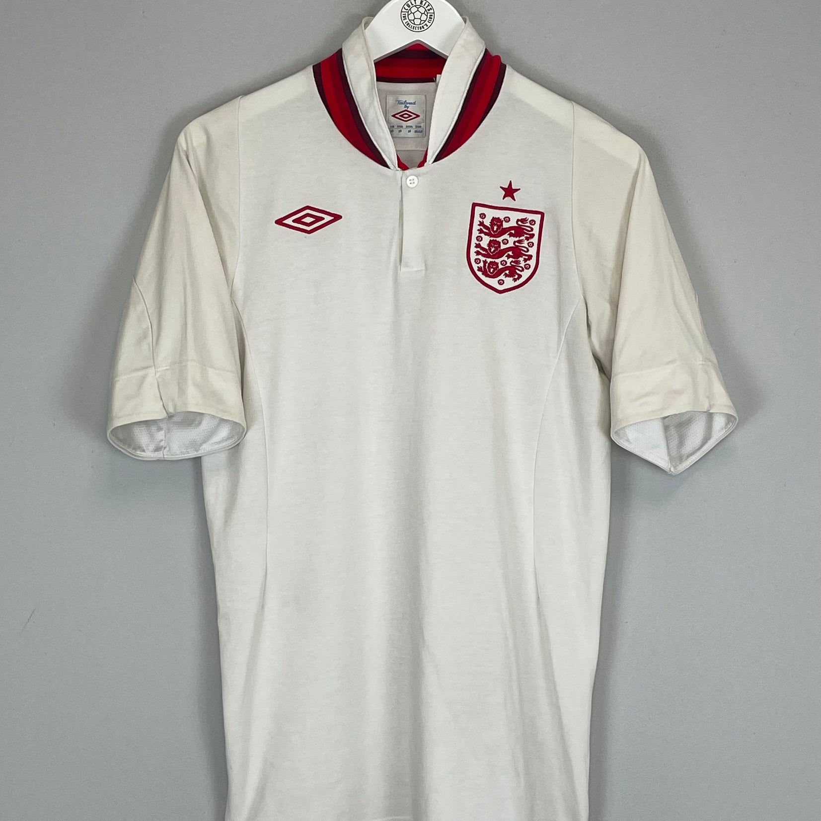 Shop 2012/13 ENGLAND HOME SHIRT (M) ADIDAS, classic football shirts, vintage football shirts & retro soccer jerseys at Cult Kits