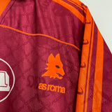 Shop 1995/96 ROMA HOME SHIRT (XL) ASICS, classic football shirts, vintage football shirts & retro soccer jerseys at Cult Kits