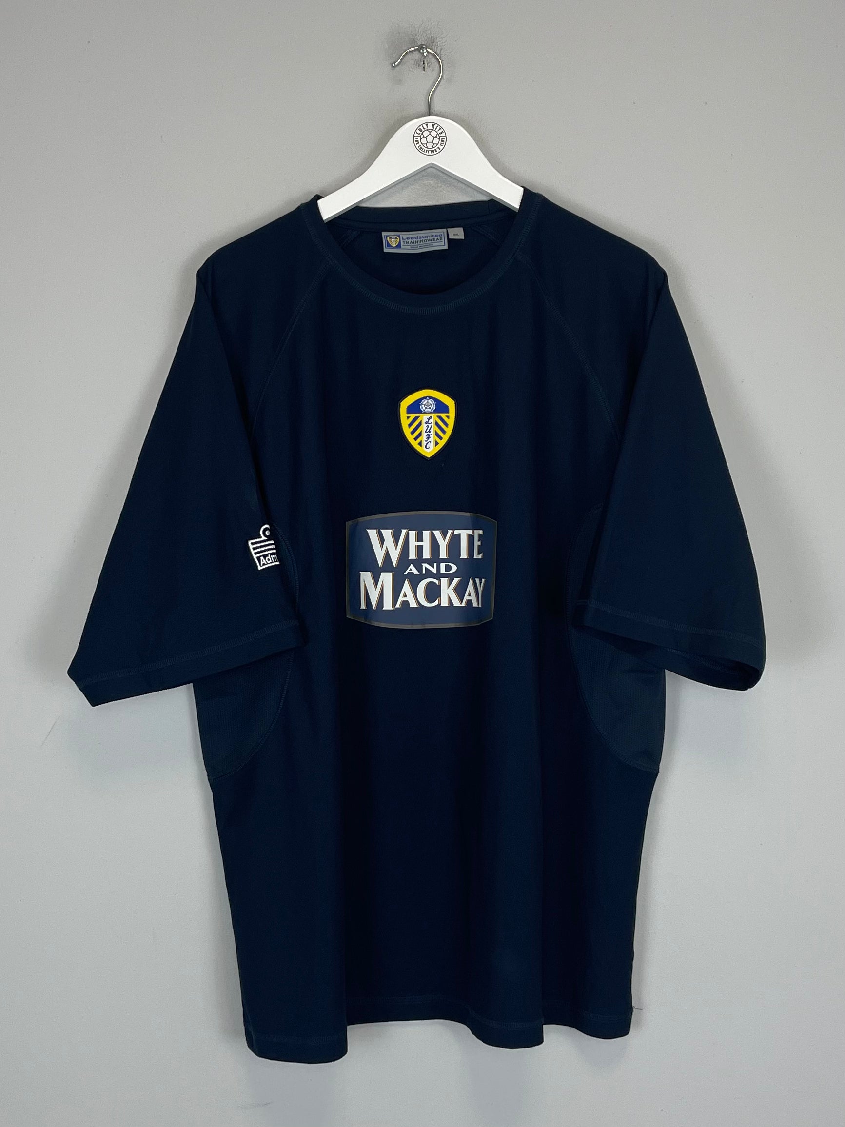 Shop 2005/06 LEEDS UNITED TRAINING SHIRT (XXL) ADMIRAL, classic football shirts, vintage football shirts & retro soccer jerseys at Cult Kits