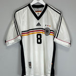 Shop 1998/00 GERMANY MATTHAUS #8 HOME SHIRT (M) ADIDAS, classic football shirts, vintage football shirts & retro soccer jerseys at Cult Kits