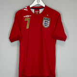 2006/08 ENGLAND BECKHAM #7 AWAY SHIRT (S) UMBRO