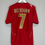 2006/08 ENGLAND BECKHAM #7 AWAY SHIRT (S) UMBRO
