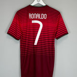 2014/15 PORTUGAL RONALDO #7 HOME SHIRT (M) NIKE