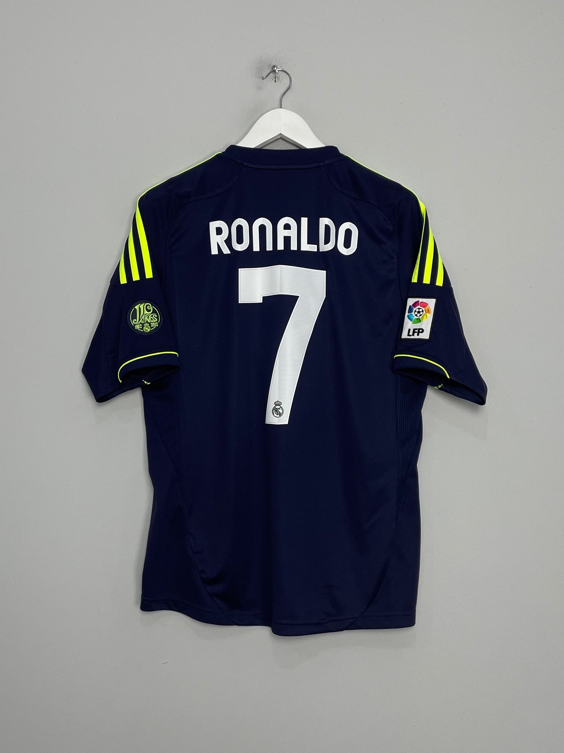 2012/13 REAL MADRID RONALDO #7 THIRD SHIRT (M) ADIDAS