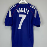 2002 JAPAN NAKATA #7 HOME SHIRT (L) ADIDAS