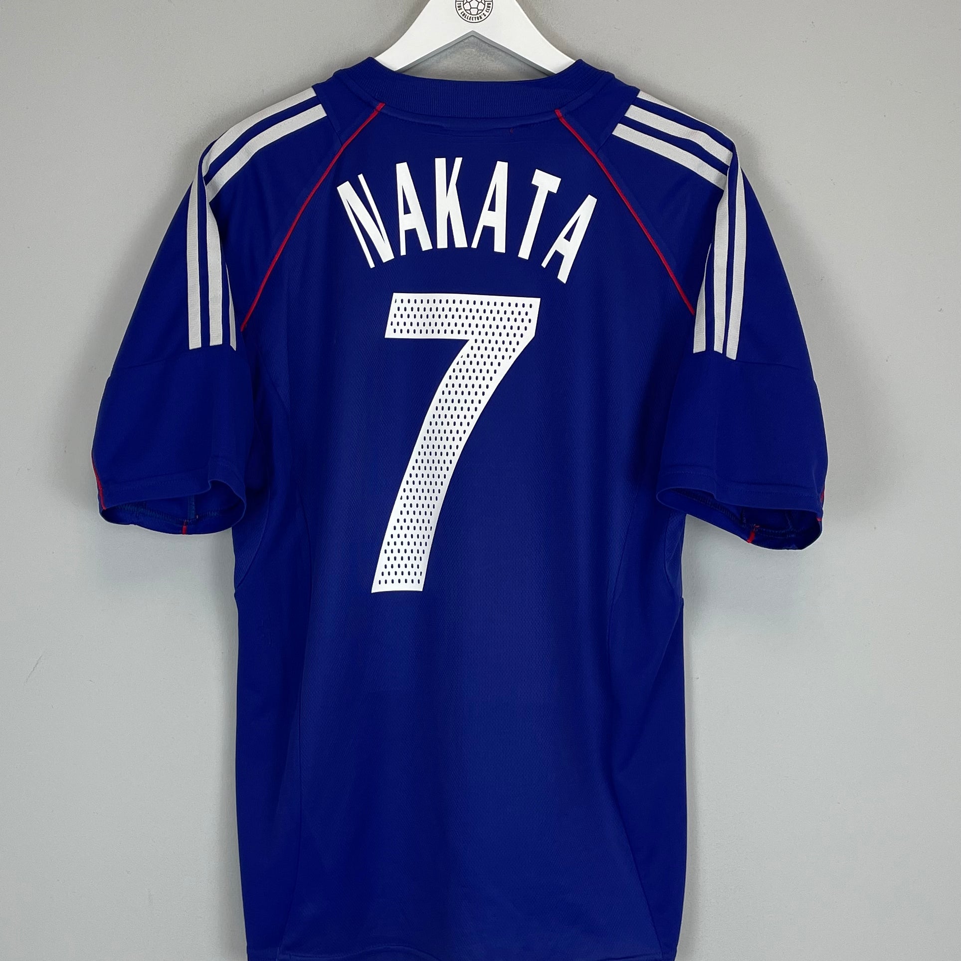 Shop 2002 JAPAN NAKATA #7 HOME SHIRT (L) ADIDAS, classic football shirts, vintage football shirts & retro soccer jerseys at Cult Kits