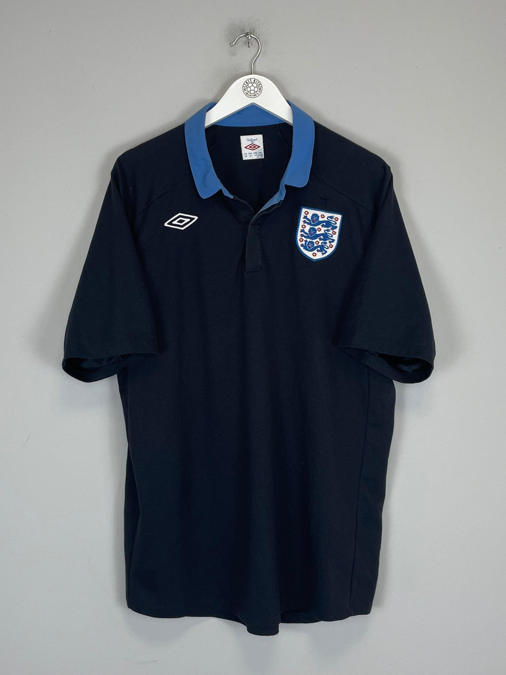 Shop 2011/13 ENGLAND AWAY SHIRT (XXL) UMBRO, classic football shirts, vintage football shirts & retro soccer jerseys at Cult Kits
