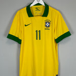 Shop 2013/14 BRAZIL NEYMAR JR #10 HOME SHIRT (XL) NIKE, classic football shirts, vintage football shirts & retro soccer jerseys at Cult Kits