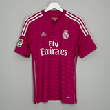 Shop 2014/15 REAL MADRID BENZEMA #9 AWAY SHIRT (S) ADIDAS, classic football shirts, vintage football shirts & retro soccer jerseys at Cult Kits